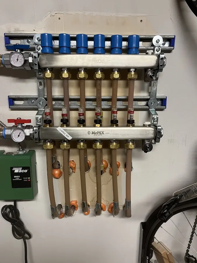 Plumber performing Gas Line Installation at a residential property in Walla Walla